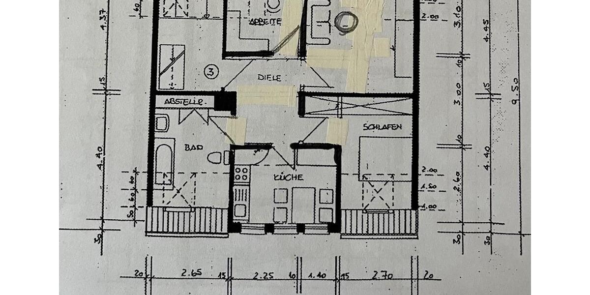 Dachgeschoßwohnung Crimmitschau - 3 Zimmer, 64 m&sup2;, 390&euro; | Angebot:24727232