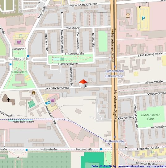 Dachgeschoßwohnung Halle (Saale) Damaschkestraße - 3 Zimmer, 75 m&sup2;, 607&euro; | Angebot:26278060