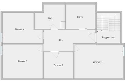 Wohnung Schwaigern - 3.5 Zimmer, 70 m&sup2;, 850&euro; | Angebot:26539882