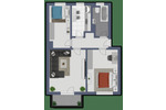 Etagenwohnung Bad Lauchstädt Kleinlauchstädt - 3 Zimmer, 58 m&sup2;, 359&euro; | Angebot:26798942