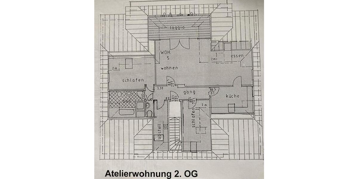 Dachgeschoßwohnung Rinteln - 3 Zimmer, 104 m&sup2;, 850&euro; | Angebot:26603168