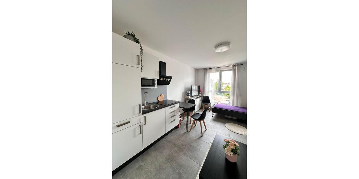 Etagenwohnung Augsburg Haunstetten-Siebenbrunn - 1 Zimmer, 25 m&sup2;, 455&euro; | Angebot:26648194