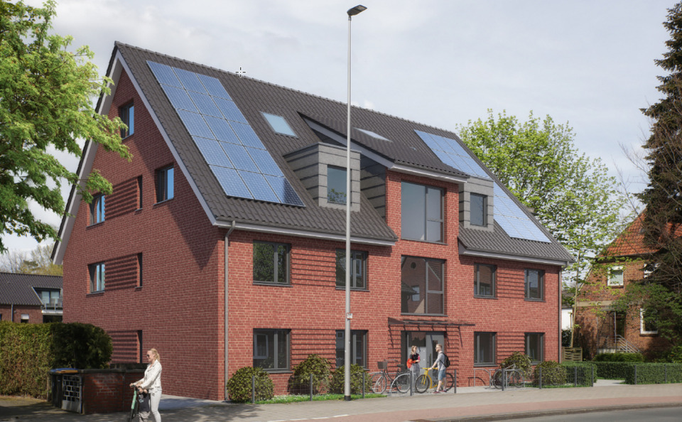 Gemütliche 3-Zimmer-Wohnung mit Balkon Neubau Erstbezug 3 zimmer