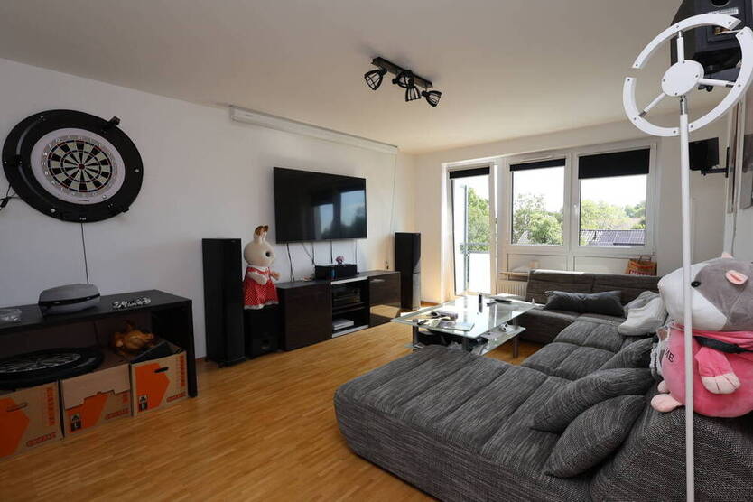 Sonnige 3-Zimmer-Wohnung in ruhiger Lage mit Südbalkon