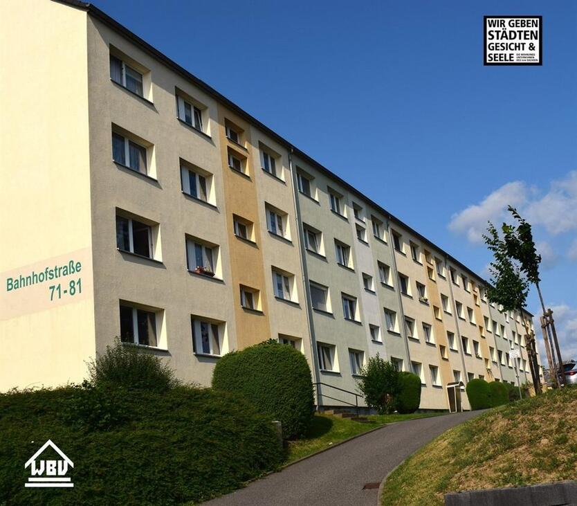 Kleine 2-Raum-Wohnung mit Balkon zimmer