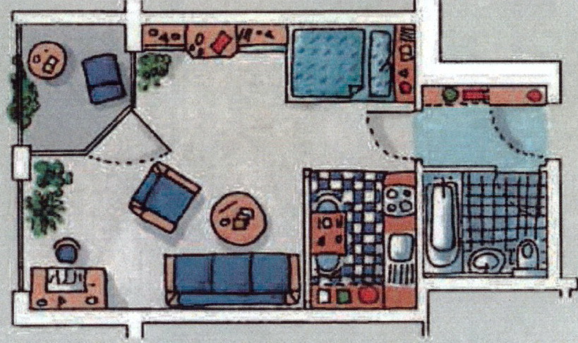 Alles was eine Single-Wohnung braucht - Appartement Freilassing | Angebot:24711699