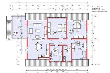 Geräumige Oberwohnung mit Blick ins Grüne zu vermieten zimmer