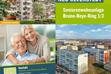 Wohnung Magdeburg Neu Olvenstedt - 1 Zimmer, 36 m&sup2;, 216&euro; | Angebot:26391111