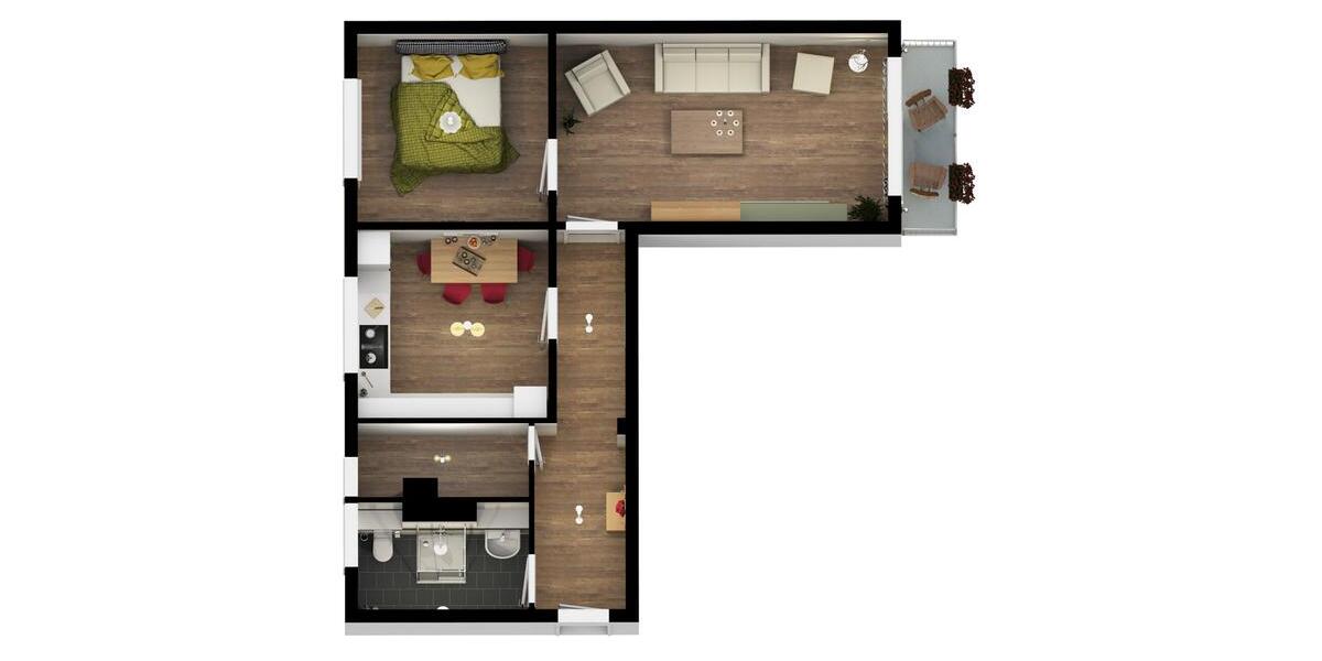 Etagenwohnung Schönebeck (Elbe) - 3 Zimmer, 67 m&sup2;, 368&euro; | Angebot:26561313