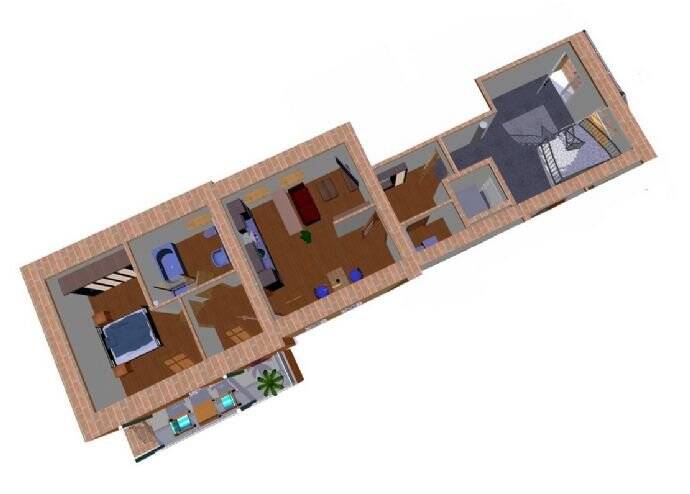 Etagenwohnung Kolkwitz Limberg - 2 Zimmer, 72 m&sup2;, 720&euro; | Angebot:25732878