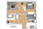 Etagenwohnung Celle Heese - 3 Zimmer, 53 m&sup2;, 425&euro; | Angebot:26475728