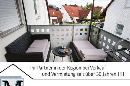 moderne 3 Zi. DG (2. OG) Wohnung mit Balkon und KFZ-Stellplatz - Wohnung Uehlfeld | Angebot:26704502