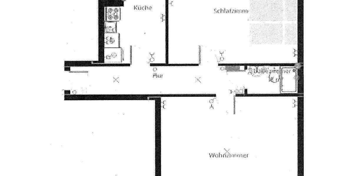 Dachgeschoßwohnung Nürnberg - 2 Zimmer, 65 m&sup2;, 840&euro; | Angebot:26144030