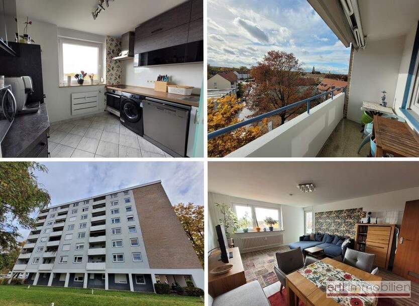 * WOHNEN mit WEITBLICK * Tolle 2 Zi-Whg in schöner Wohn(an)lage - mit LOGGIA - EBK - in N-Zollhaus * 2 zimmer