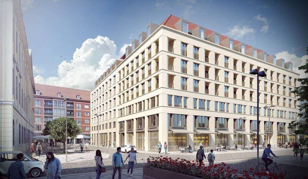 Etagenwohnung Dresden Innere Altstadt - 3 Zimmer, 90 m&sup2;, 1.630&euro; | Angebot:26155666
