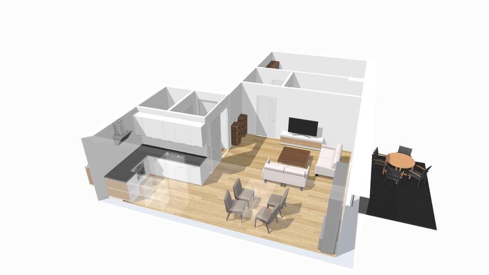 Etagenwohnung Lingen (Ems) - 2 Zimmer, 75 m&sup2;, 950&euro; | Angebot:26623643