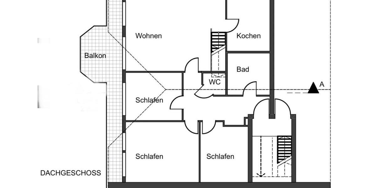 Dachgeschoßwohnung Glienicke/Nordbahn Nordbahn - 4 Zimmer, 80 m&sup2;, 1.520&euro; | Angebot:26479644
