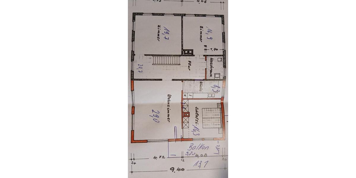 Dachgeschoßwohnung Kupferzell - 4 Zimmer, 110 m&sup2;, 1.100&euro; | Angebot:26029816