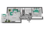 Verfügbar ab 01.10.2025 I 2 Zimmer I Balkon I Einbauküche I Badewanne