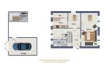 Einfamilienhaus Heide - 3.5 Zimmer, 107 m&sup2;, 1.200&euro; | Angebot:26378521