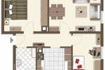 Etagenwohnung Rottweil - 3 Zimmer, 57 m&sup2;, 450&euro; | Angebot:26556628