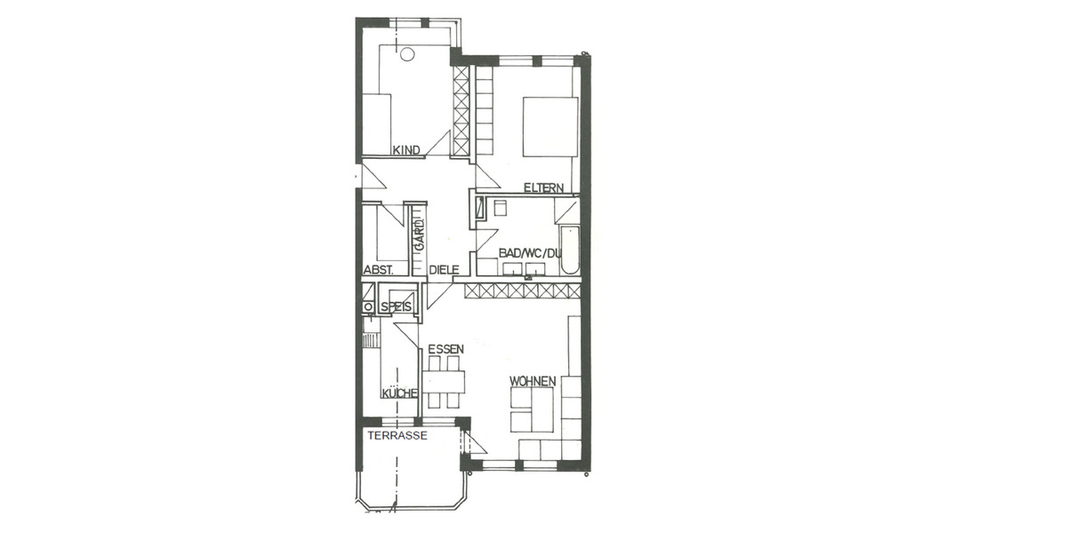 Gepflegte 3-Zimmer Wohnung mit Balkon in Burgkirchen an der Alz 3 zimmer