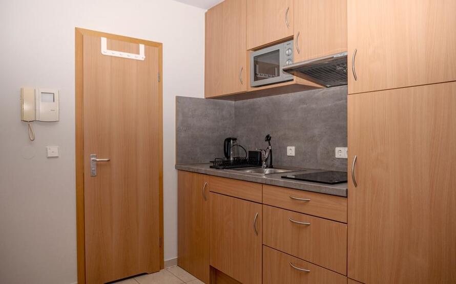 1-Zimmer City Apartment mit Wlan, TV, DuscheWC, Küche, Waschmaschine, Trockner zimmer