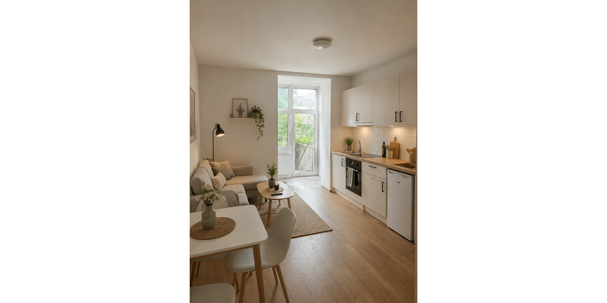 Etagenwohnung Duisburg Duisburg-Mitte - 2 Zimmer, 42 m&sup2;, 420&euro; | Angebot:27273031
