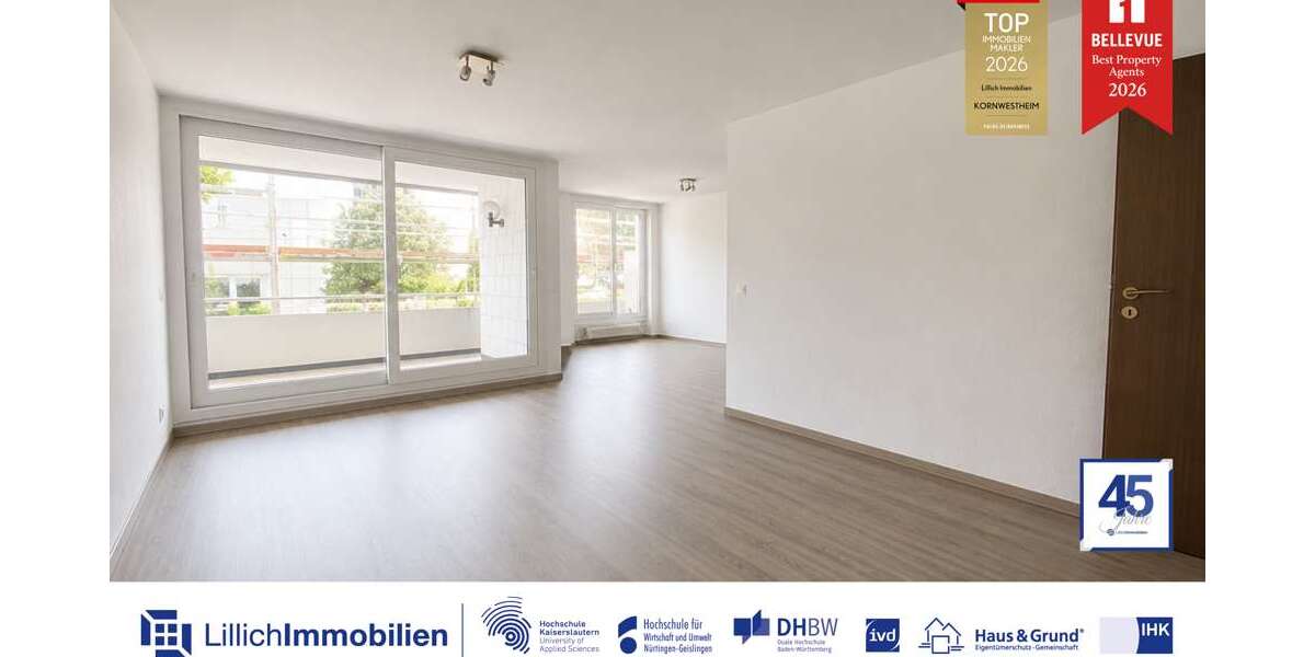 Etagenwohnung Kornwestheim - 3 Zimmer, 96 m&sup2;, 1.225&euro; | Angebot:27226670