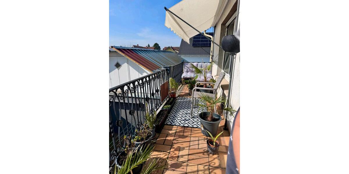 Dachgeschoßwohnung Herxheim bei Landau/Pfalz Pfalz - 4 Zimmer, 101 m&sup2;, 1.400&euro; | Angebot:25918981