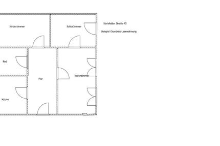 407322 Schöne Altbauwohnung zu vermieten! 2 zimmer