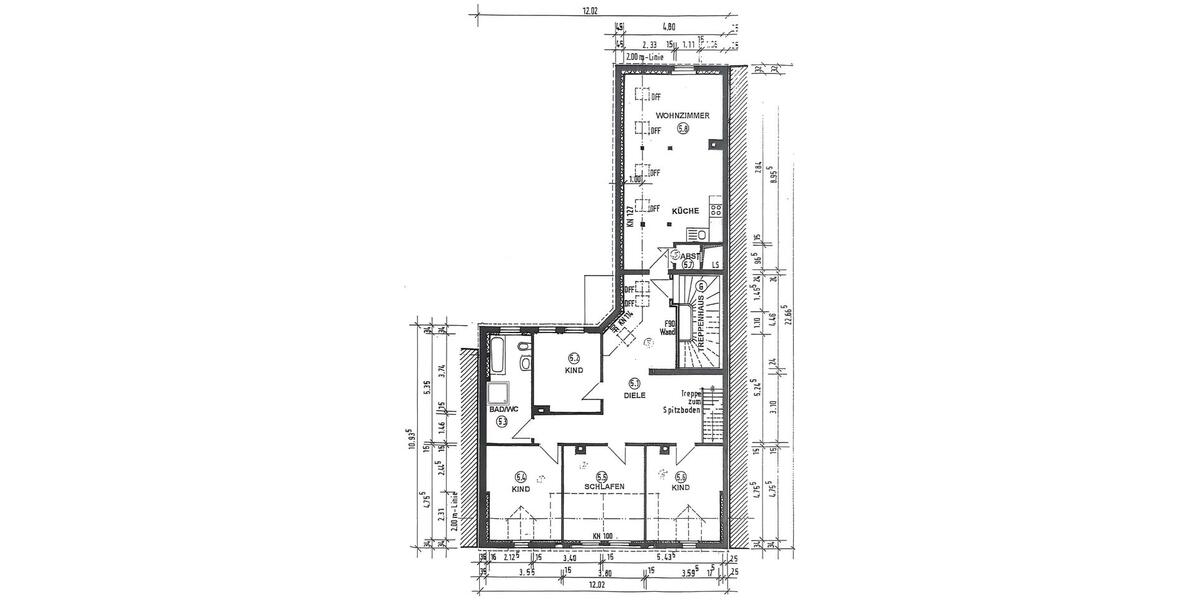 große neu sanierte 5-Raumwohnung 132qm, Greiz Bahnhofnähe 5 zimmer
