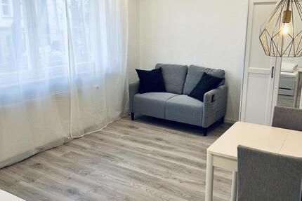 Moderne vollmöblierte 1-Zimmerwohnung mit Blick in die Stadt 1 zimmer