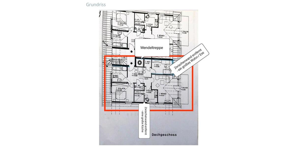 Etagenwohnung Duisburg Hochheide - 3 Zimmer, 86 m&sup2;, 1.200&euro; | Angebot:24868283