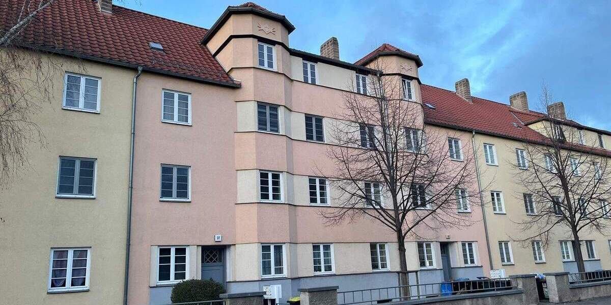 Etagenwohnung Erfurt Ilversgehofen - 2 Zimmer, 52 m&sup2;, 466&euro; | Angebot:25740042