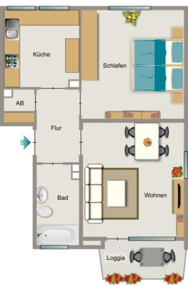 Vier Wände zum Wohlfühlen - WBS nicht erforderlich. zimmer