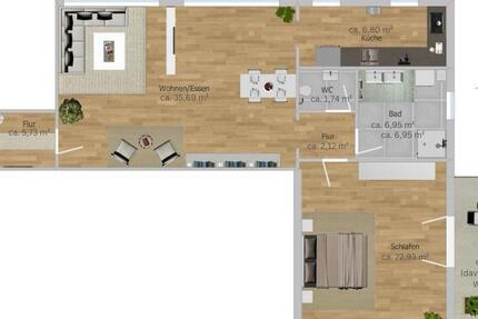 Großzügige 2 Zimmerwohnung Nähe Galgenberg 2 zimmer