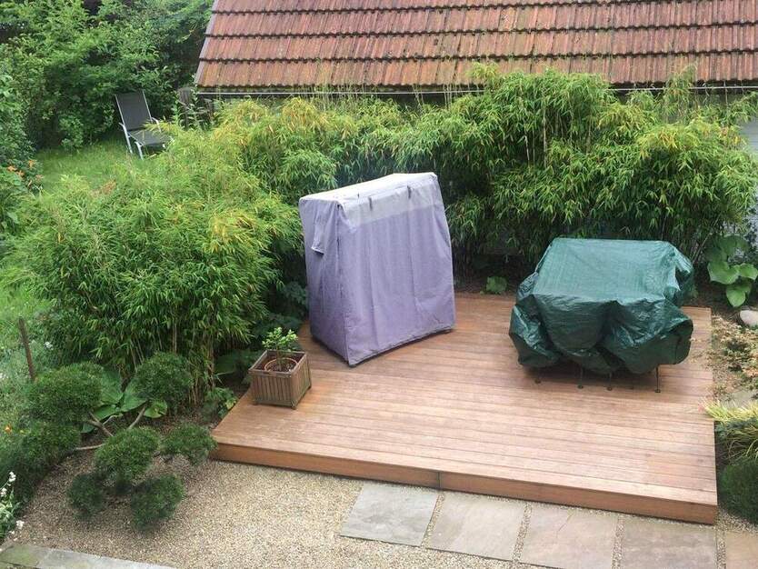 Mitten im Wachmannquartier! 3-Zimmer-Hochparterrewohnung mit Terrasse und Garten 3 zimmer