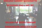 EXKLUSIV SANIERT MAISONETTE MODERNES BAD + SEP. WC BALKON INS GRÜNE LAMINAT EINBAUKÜ. MÖGL. ELLER 3 zimmer
