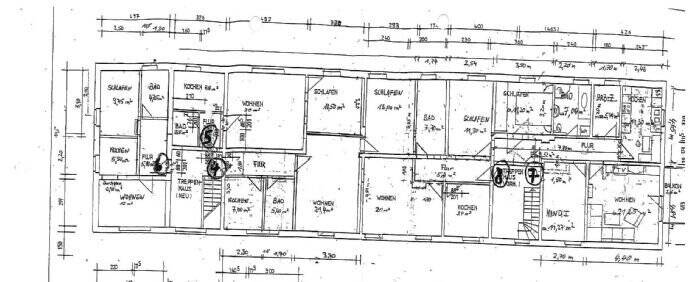 Etagenwohnung Erlau Crossen - 2 Zimmer, 55 m&sup2;, 295&euro; | Angebot:19427018