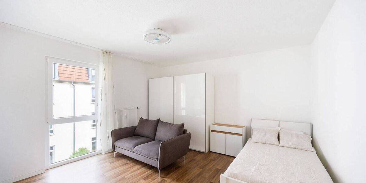 Etagenwohnung Ludwigsburg Mitte - 2 Zimmer, 57 m&sup2;, 1.050&euro; | Angebot:26787648