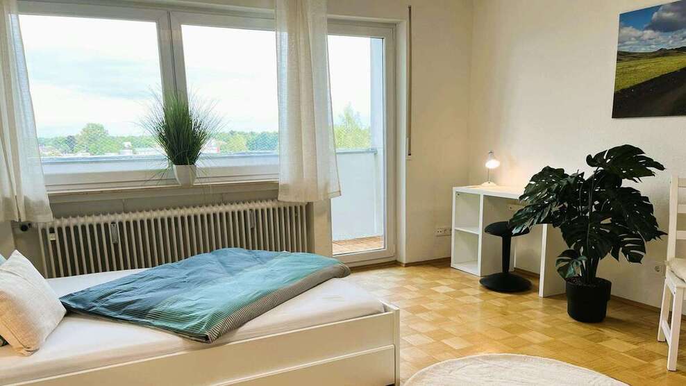 Wohnen auf Zeit in Augsburg 1.060 € 1 zimmer