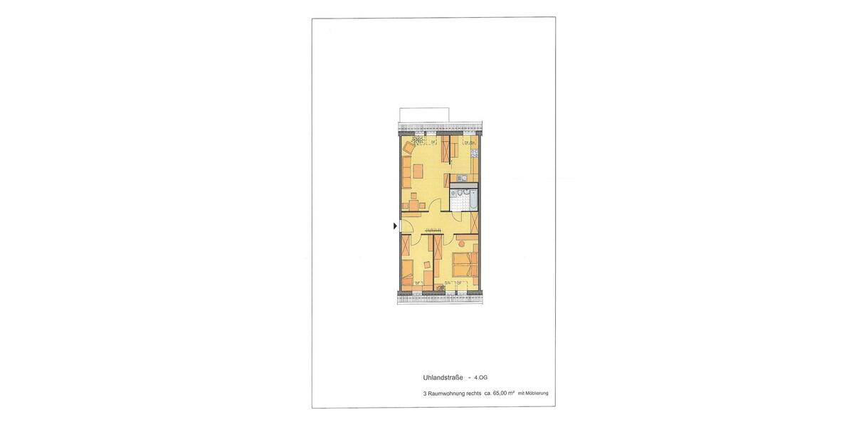 Dachgeschoßwohnung Gera - 3 Zimmer, 65 m&sup2;, 380&euro; | Angebot:26351072