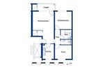 Helle und freundliche Wohnung mit praktischem Abstellraum und Loggia zimmer