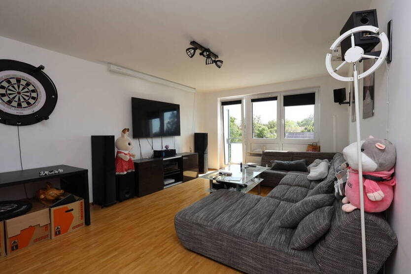 Sonnige 3-Zimmer-Wohnung in ruhiger Lage mit Südbalkon