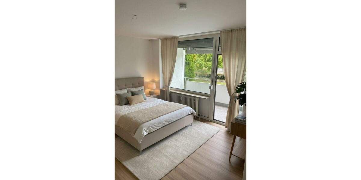 Helle 3,5-Zi-Wohnung mit Balkon & EBK, frisch renoviert gute Anbindung in Bissingen am Bruchwald 3 zimmer