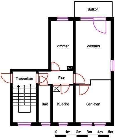 Etagenwohnung Heringen/Helme Helme - 3 Zimmer, 60 m&sup2;, 360&euro; | Angebot:24940004