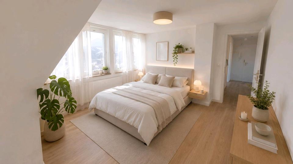 Dachgeschoßwohnung Bad Nauheim - 3 Zimmer, 67 m&sup2;, 950&euro; | Angebot:26698346
