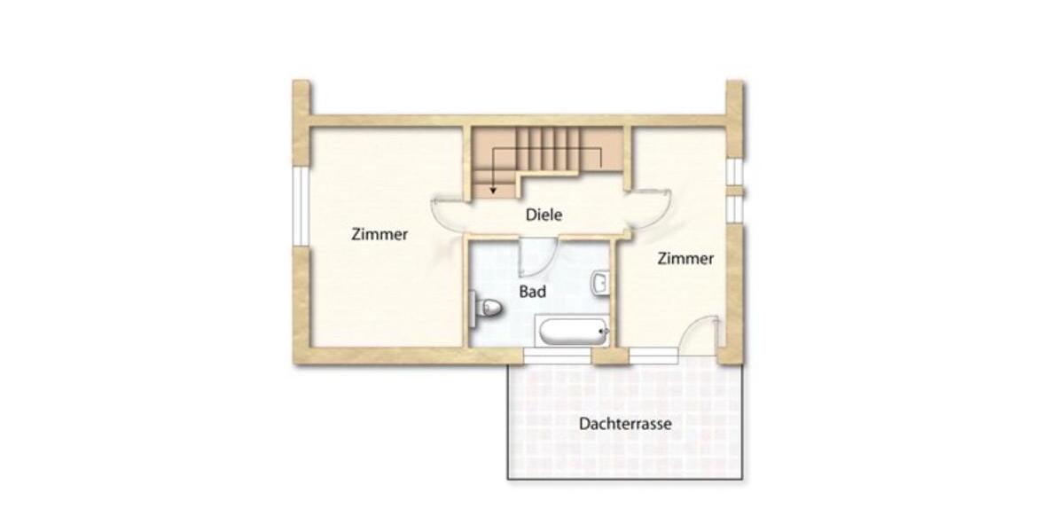 Doppelhaushälfte Trostberg - 4 Zimmer, 116 m&sup2;, 1.600&euro; | Angebot:24733392