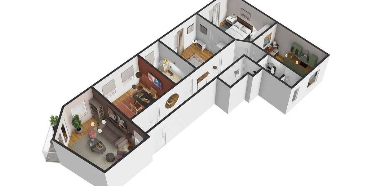 Etagenwohnung Hamburg St. Pauli - 4 Zimmer, 98 m&sup2;, 1.421&euro; | Angebot:26156547